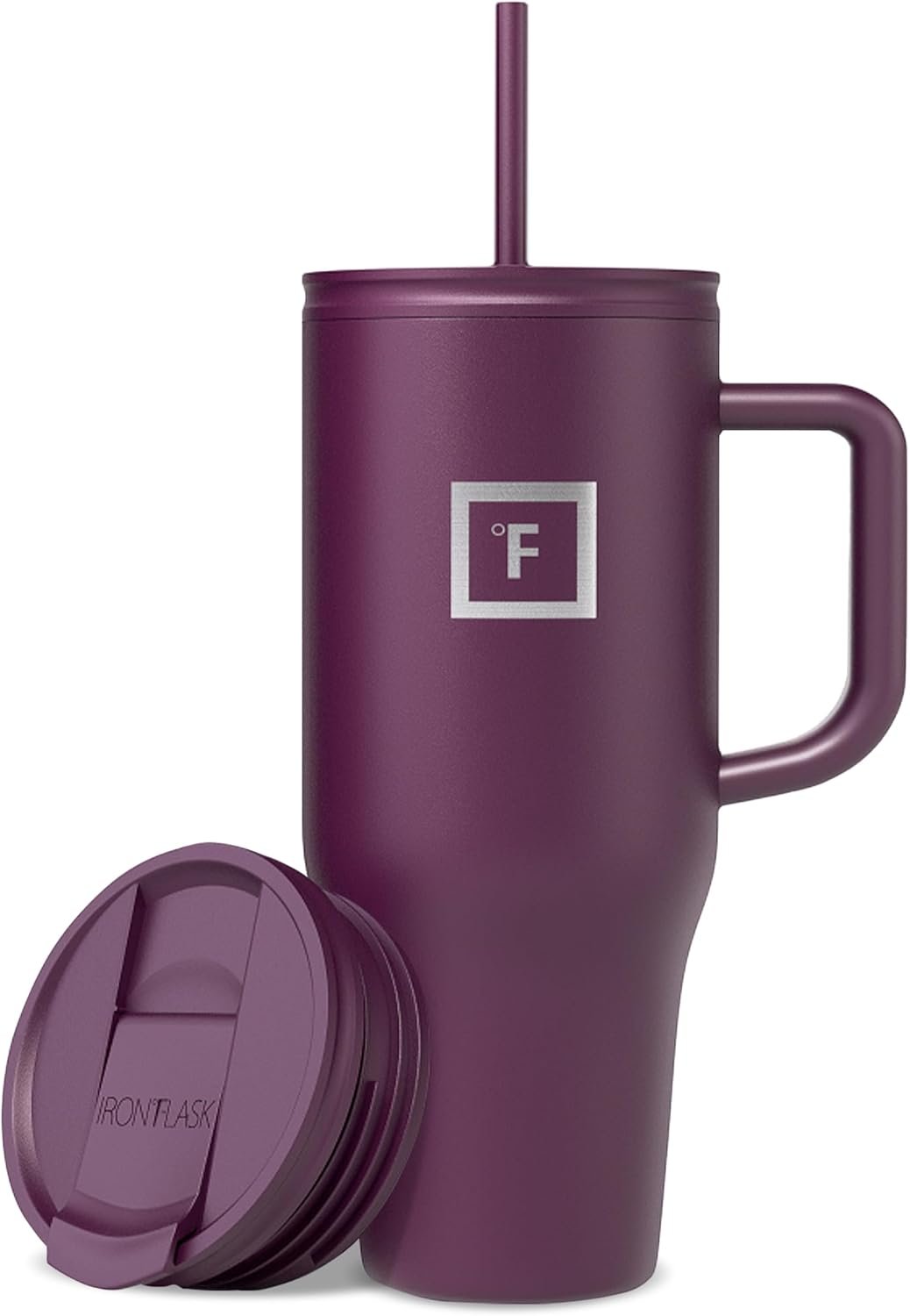 IRON °FLASK Co-Pilot Insulated Mug (Lavender, 32 Oz) - Image 2